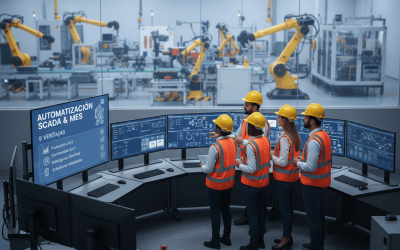 Automatización de procesos con SCADA y MES, 5 razones – Esencial